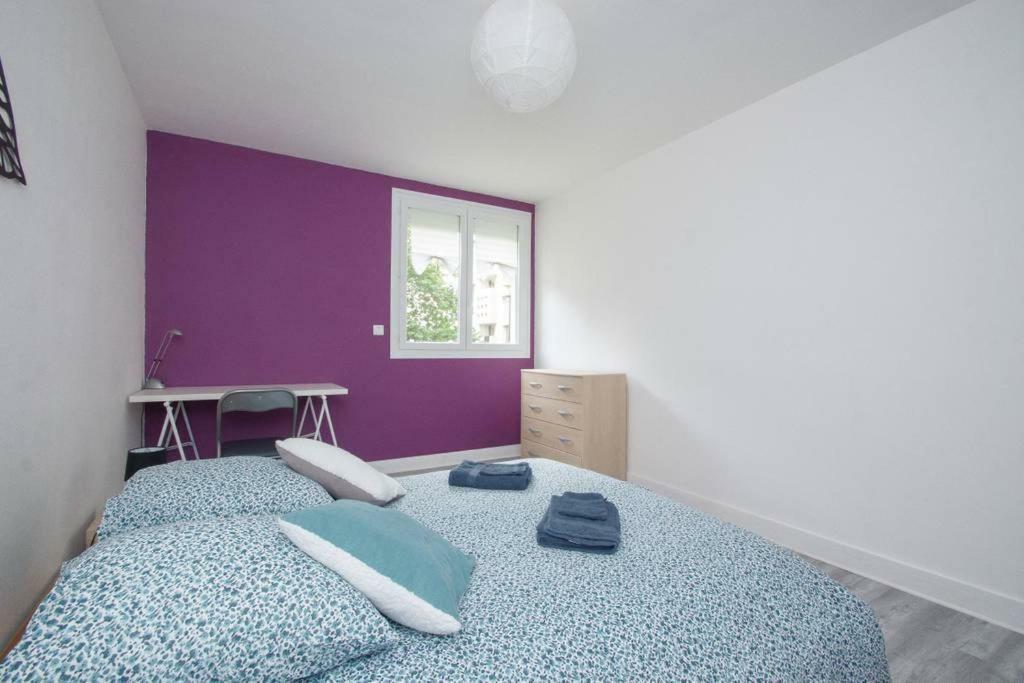 Appartement 2 Chambres - Parking Prive Rennes Bagian luar foto